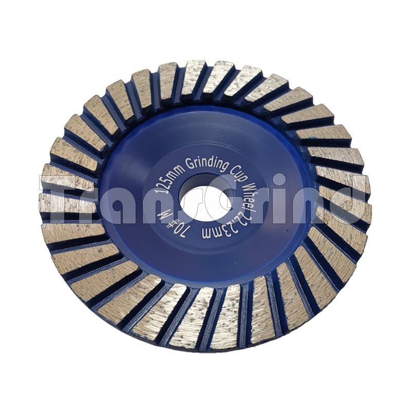 中国 5 inch Aluminum Grinding Cup Wheel For Concrete メーカー